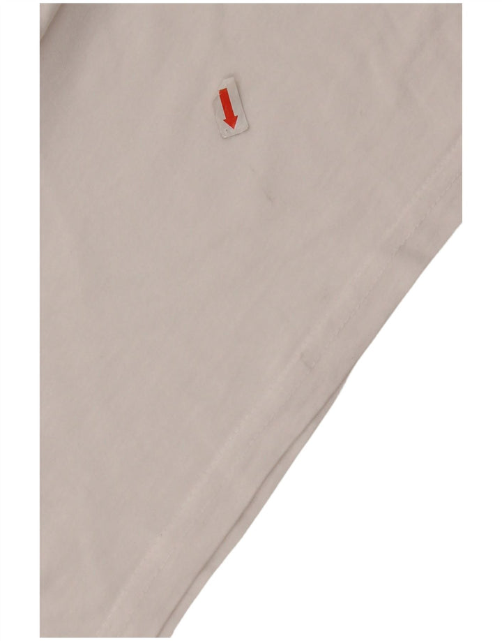 Tricou grafic Carrera pentru bărbați Top, mediu, alb, bumbac