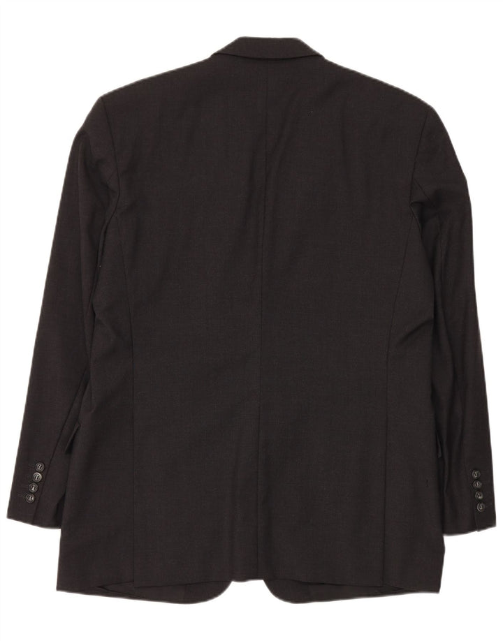 Jachetă blazer pentru bărbați Pierre Cardin cu 3 nasturi UK 40 mare, gri, lână nouă