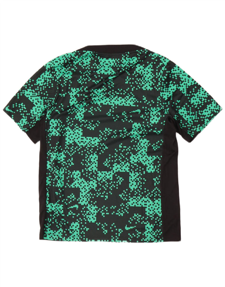 Tricou subțire pentru bărbați Dri Fit Dri Fit pentru bărbați, poliester verde mediu