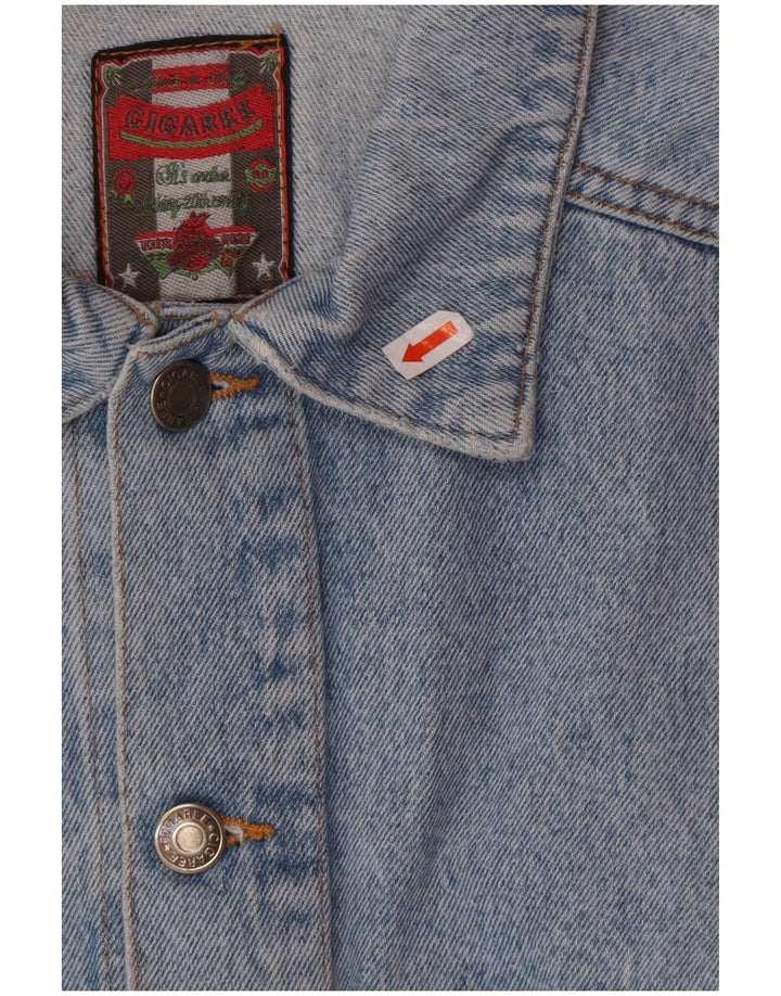Jachetă de blugi pentru bărbați VINTAGE UK 38 Medium Blue