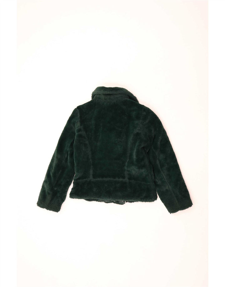 Jachetă căptușită reversibilă Guess pentru femei UK 10 Small Green Poliuretan