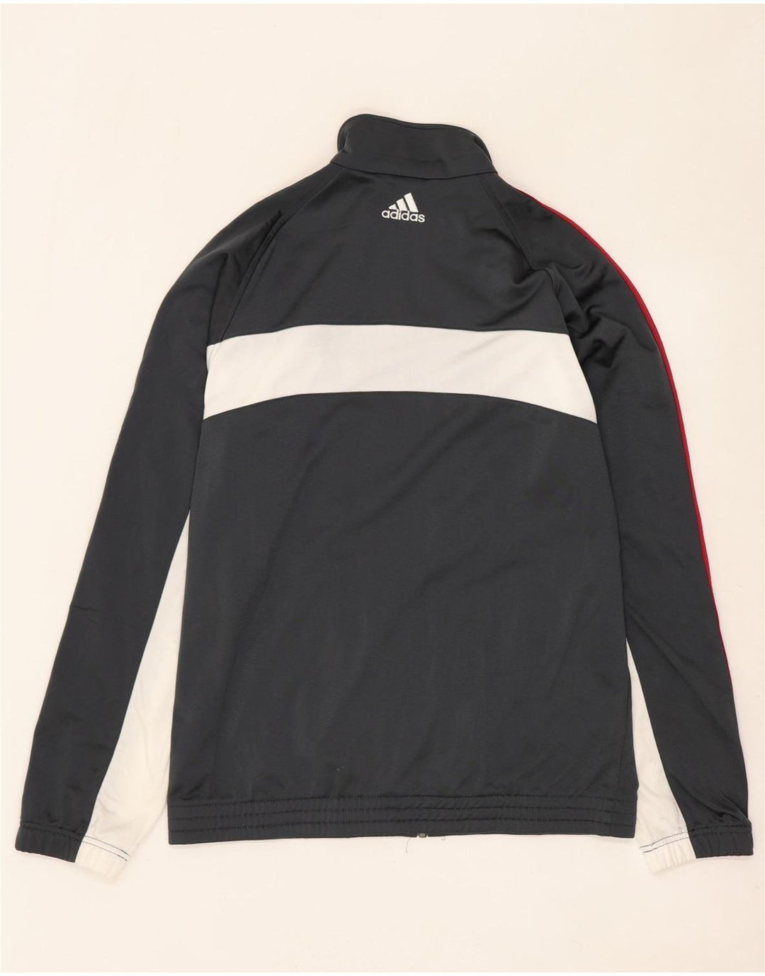 Jachetă de trening pentru bărbați ADIDAS UK 38/40 Medium Gri Colorblock