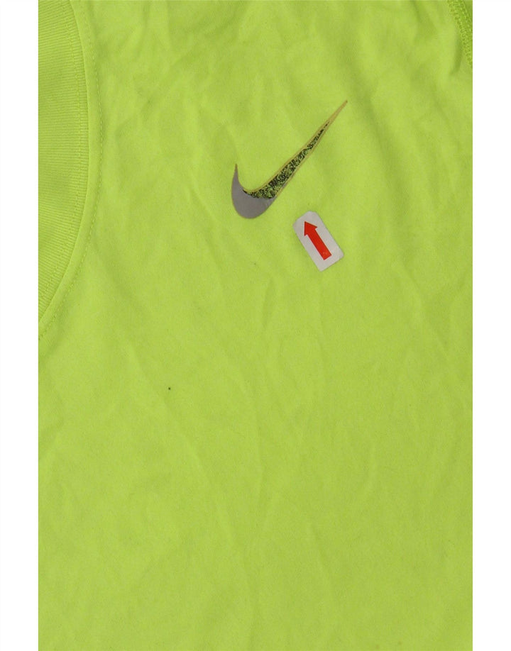 Tricou NIKE Dri Fit pentru bărbați Top mare din poliester verde