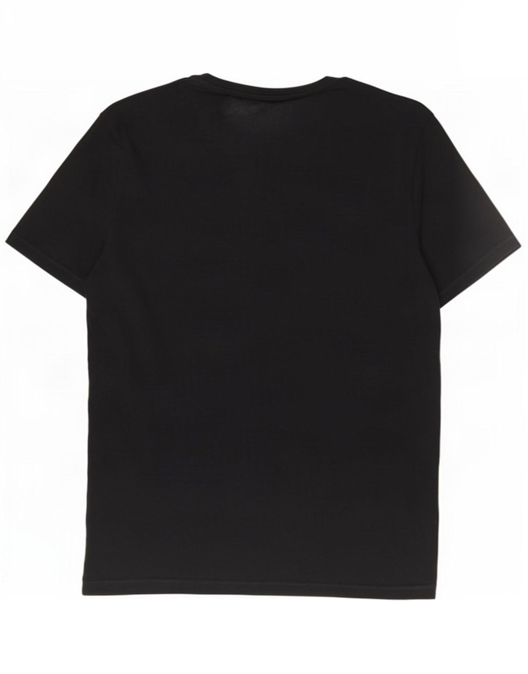 Cos Tricou obișnuit pentru bărbați Top mare din bumbac negru