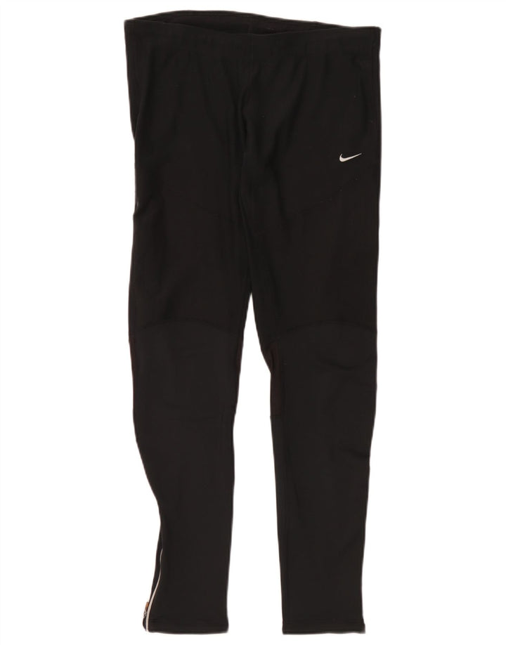 Leggings Nike Dri Fit pentru femei UK 14 Poliester mediu negru