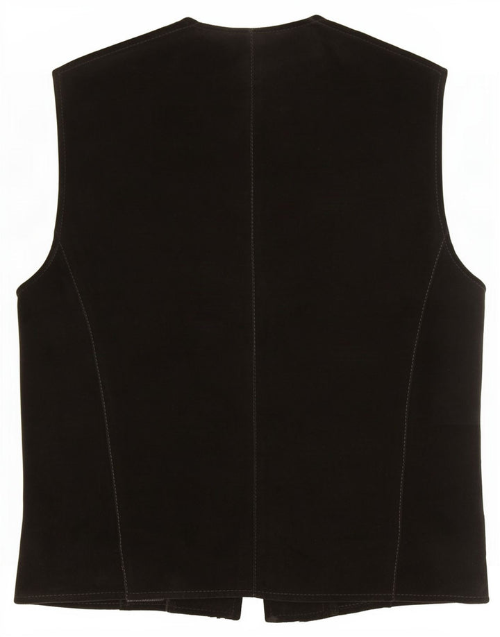 Vestă vintage pentru femei UK 12 Medium Black