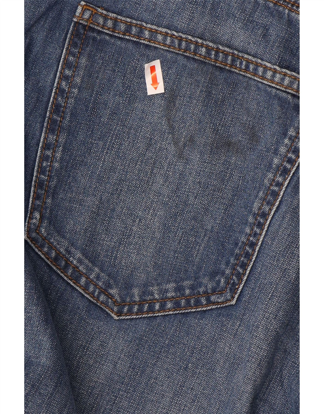 Blugi drepti pentru bărbați Marks & Spencer Autograph W42 L27 Bumbac albastru