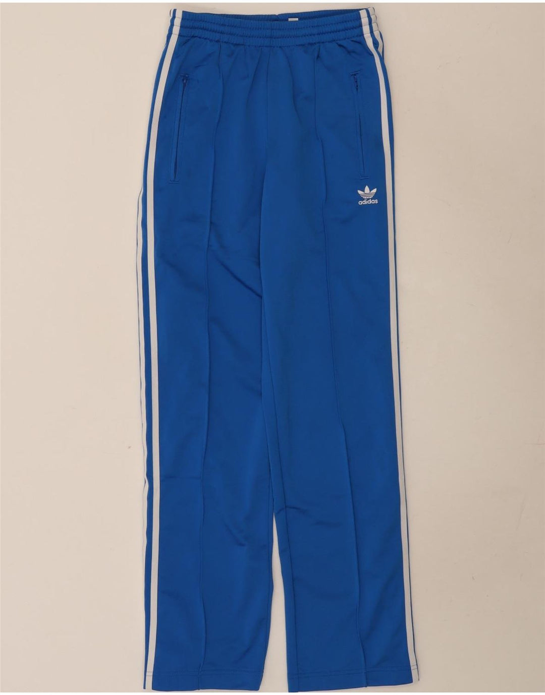 Pantaloni de trening Adidas pentru femei UK 8 Small Blue Poliester