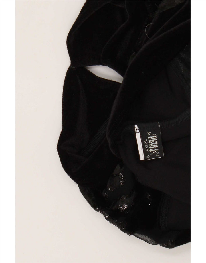 Body cu mânecă lungă pentru femei La Perla EU 40 Medium Black Floral Designer