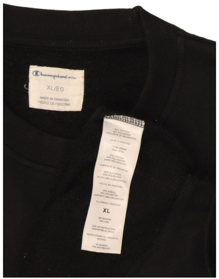 Pulover pentru bărbați Champion Pulover XL bumbac negru