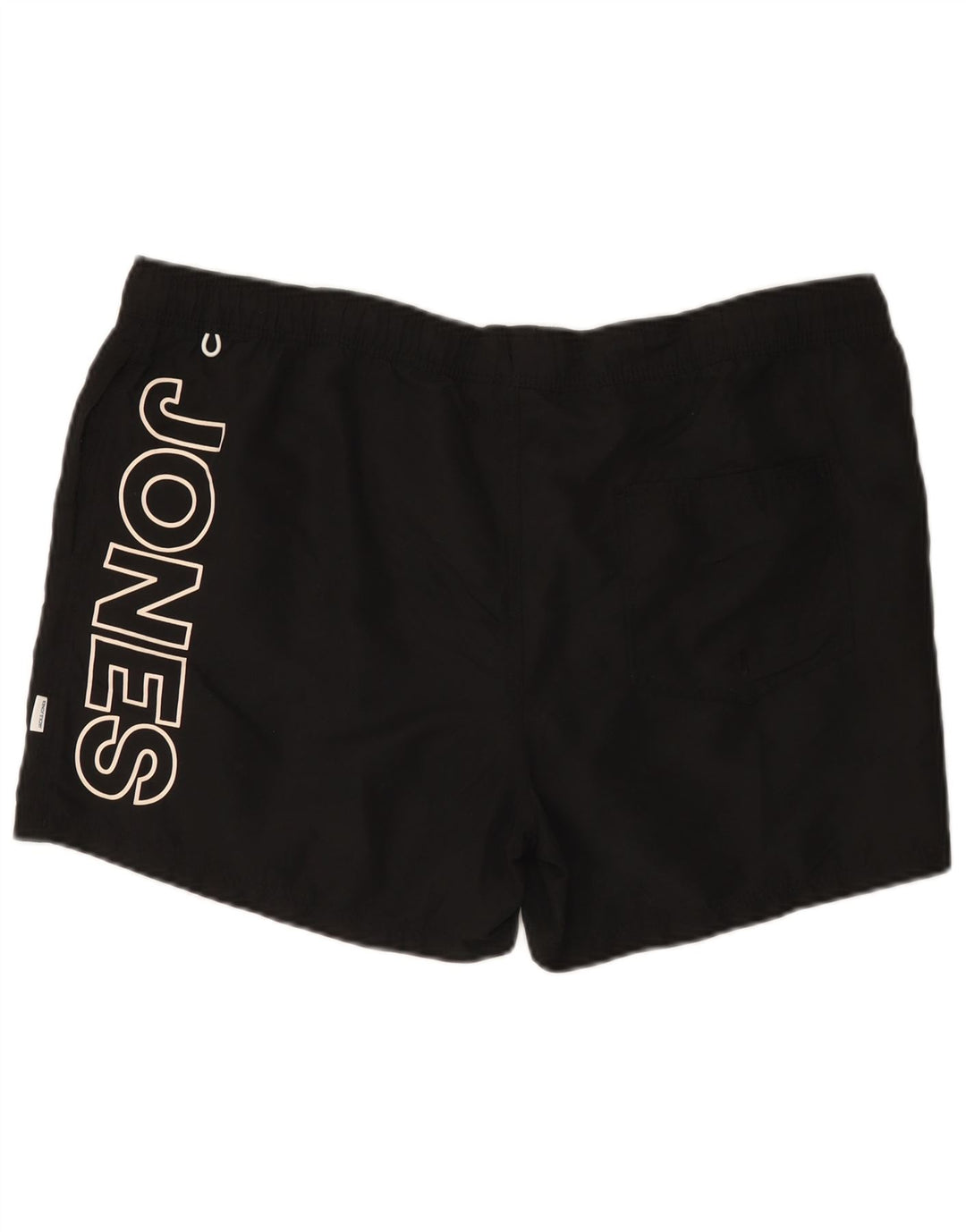 Pantaloni scurți de înot cu grafică Jack & Jones pentru bărbați, poliester negru 2XL
