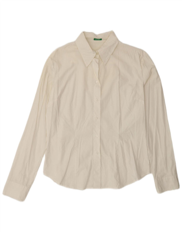 Cămașă Benetton pentru femei UK 16 Large White