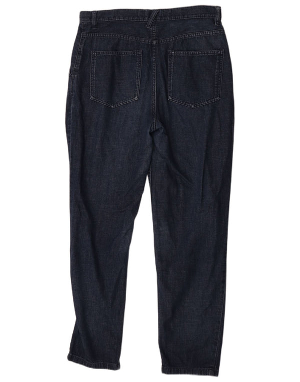 Toast Blugi conici pentru femei UK 12 Medium L30 L29 Bumbac bleumarin