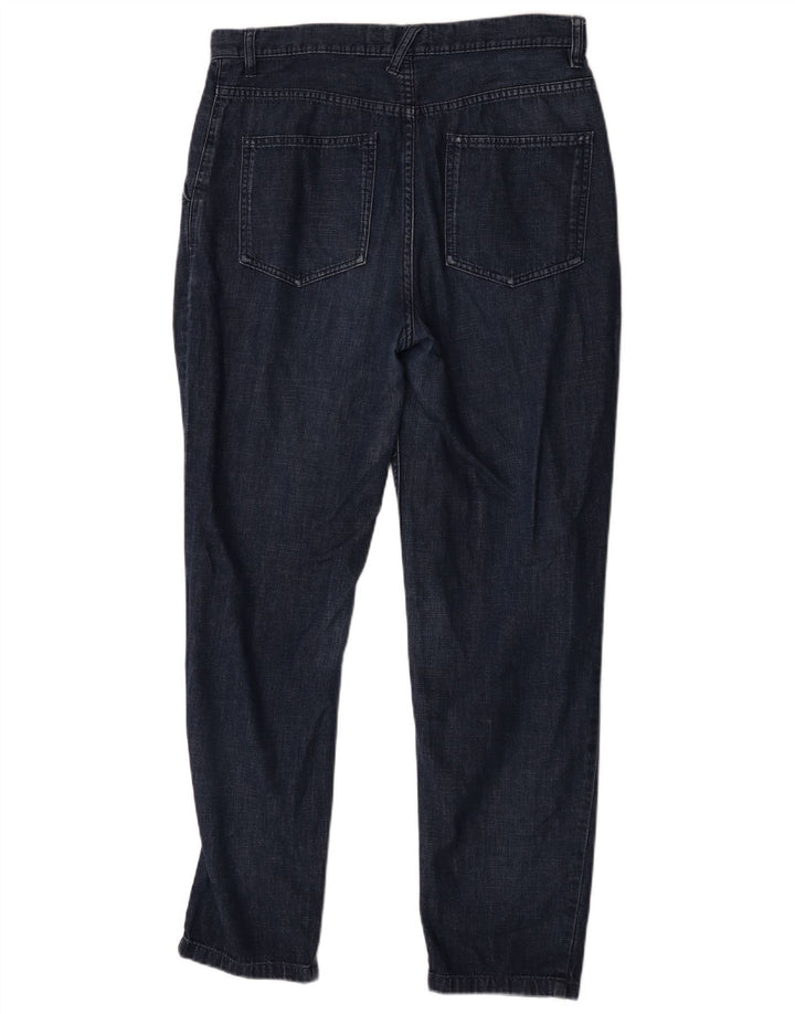 Toast Blugi conici pentru femei UK 12 Medium L30 L29 Bumbac bleumarin