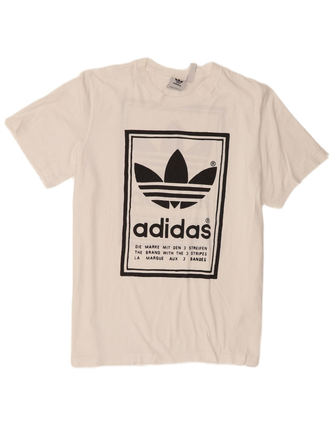 Tricou grafic pentru bărbați Adidas Top XL Alb