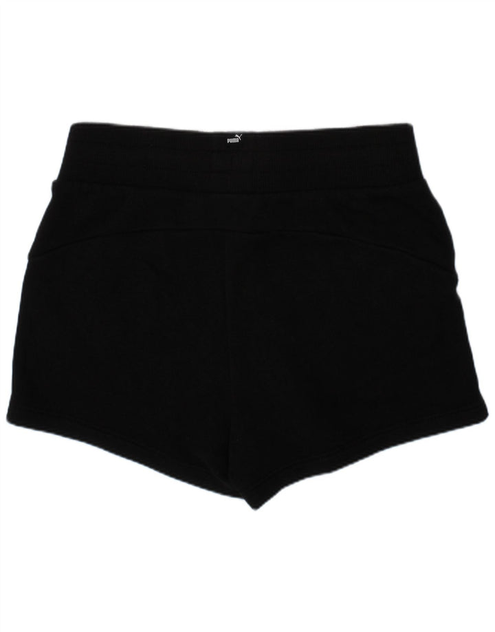 Pantaloni Sportivi Puma Fete 13-14 Ani Bumbac Negru
