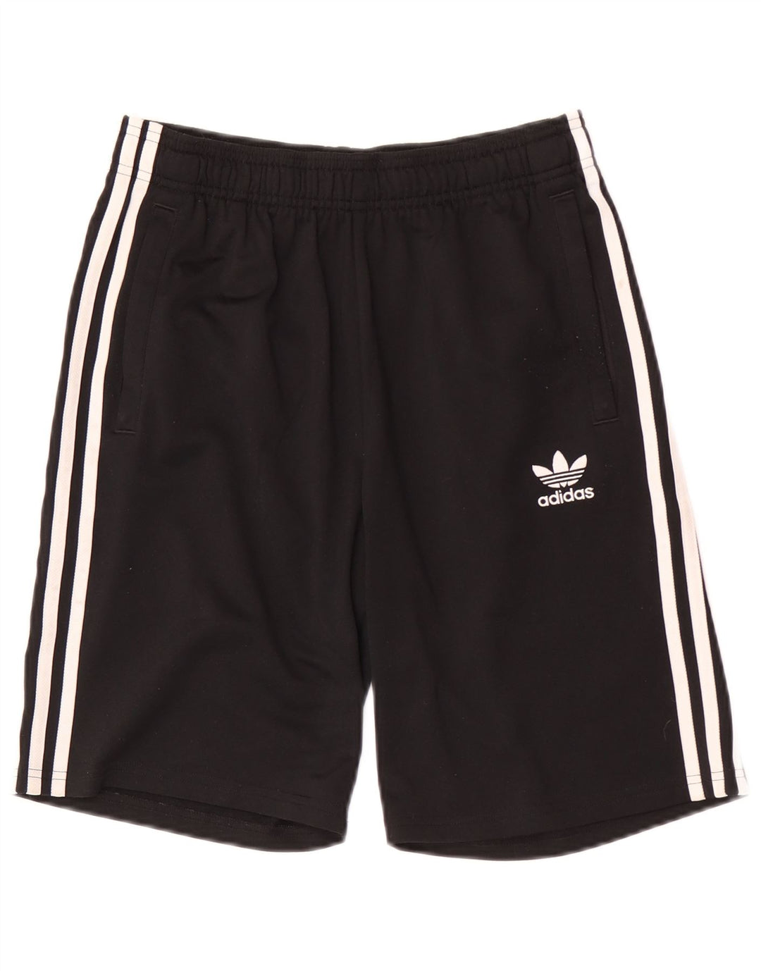 Pantaloni scurți sport adidas băieți 13-14 ani poliester negru