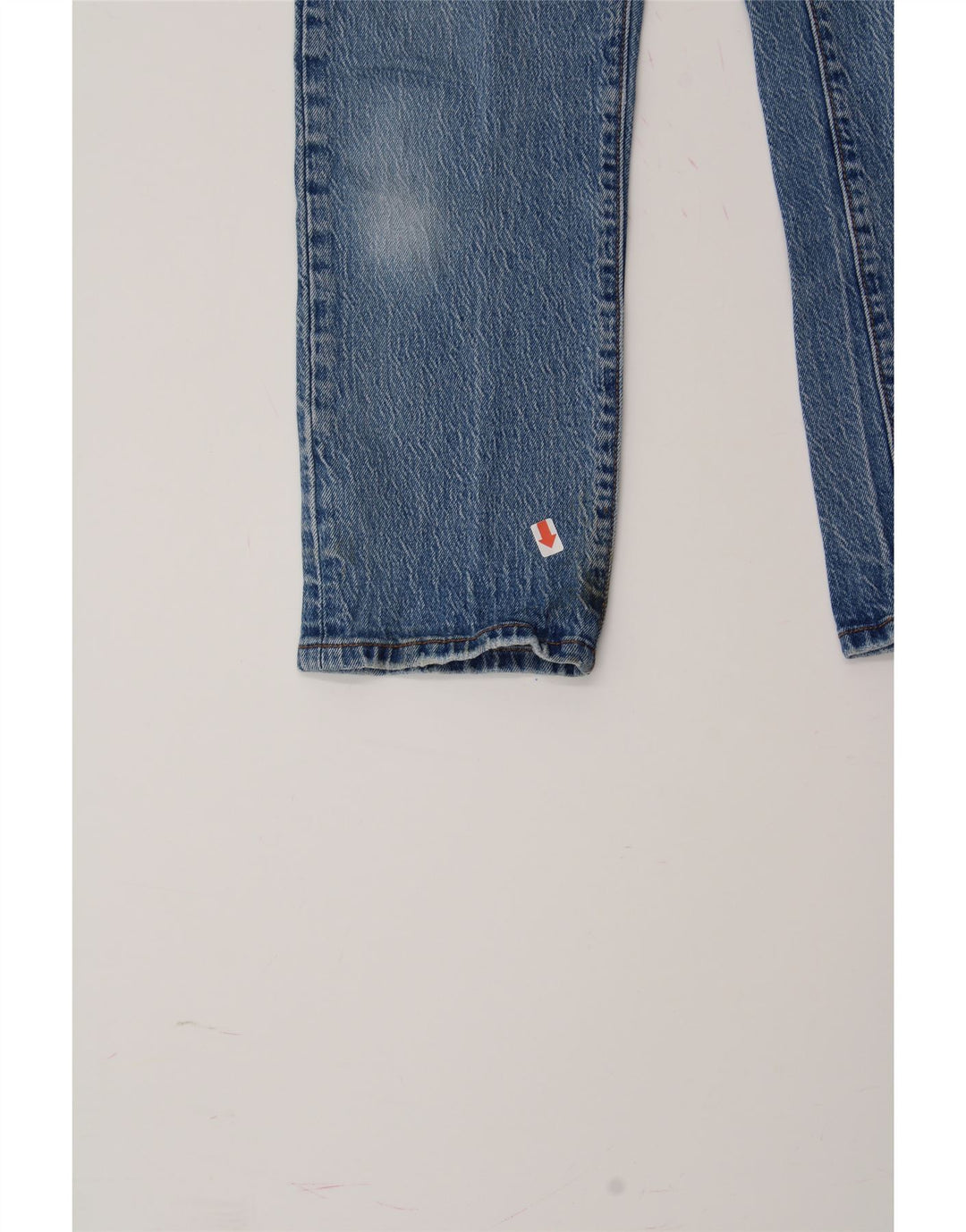 LEVI'S Womens 501 Straight Jeans W27 L28  Blue Cotton Vintage Levi's and Second-Hand Levi's from Messina Hembry 
