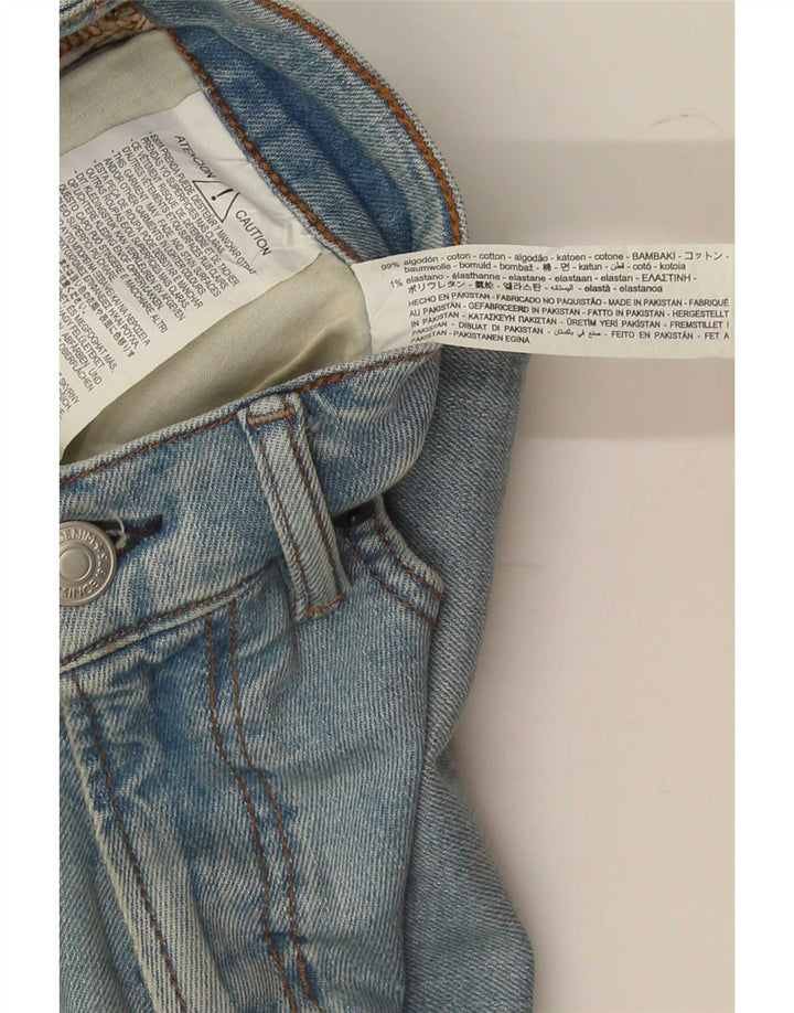 Blugi drepți pentru bărbați Zara EU 40 Mediu L31 L31 Bumbac albastru