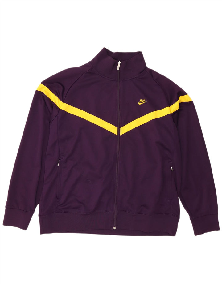 Jachetă de trening pentru bărbați Nike UK 50/52 2XL Violet Poliester