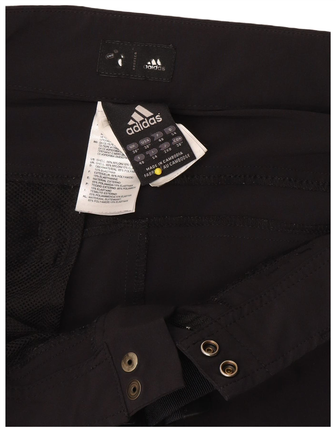Pantaloni scurți pentru bărbați Adidas Cargo W38 XL Nylon negru