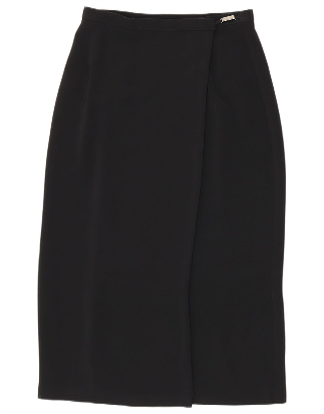 Fusta Wrap pentru femei Marks & Spencer UK 12 Medium W28 Poliester negru