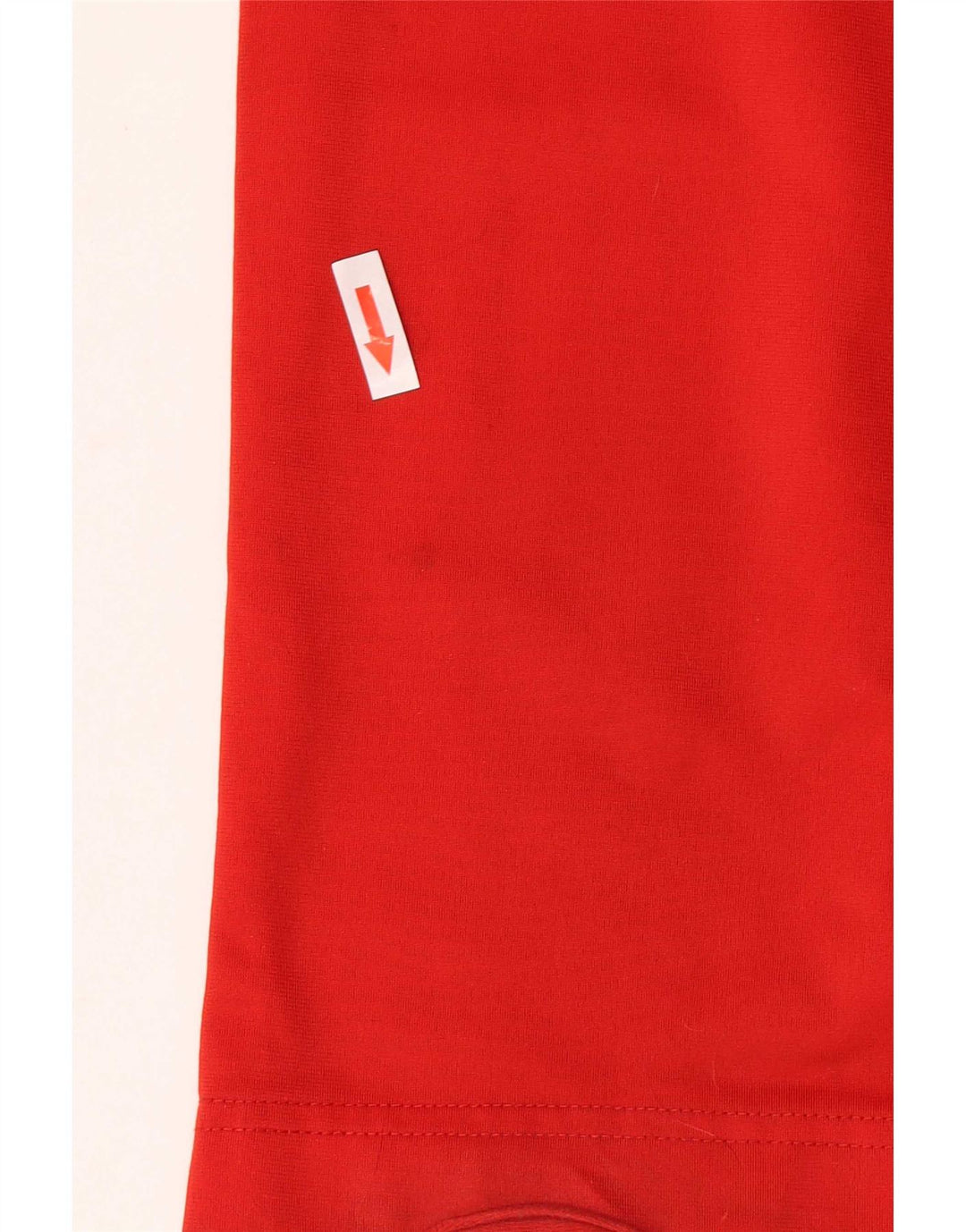 Pantaloni de trening Adidas pentru bărbați, poliester roșu mediu