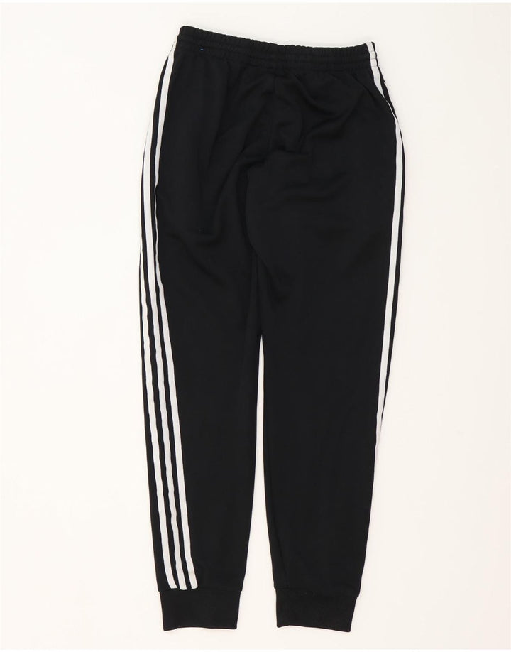 Pantaloni de trening Adidas pentru bărbați Joggeri poliester mediu negru