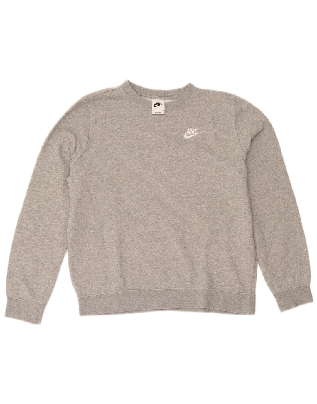Pulover Nike pentru bărbați, bumbac, gri mic