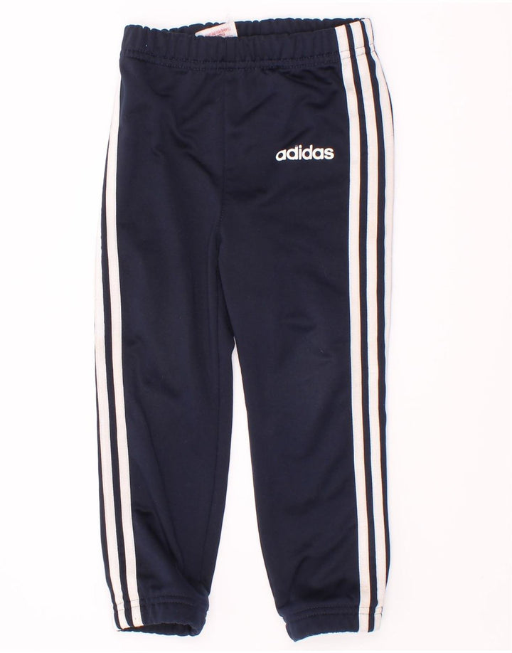 Adidas Băieți Pantaloni Trening Pantaloni Joggeri 2-3 Ani Bleumarin Poliester
