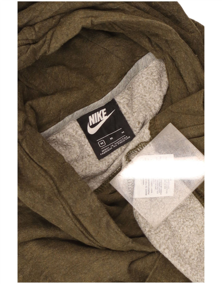 Pulover Nike pentru bărbați, bumbac kaki mediu