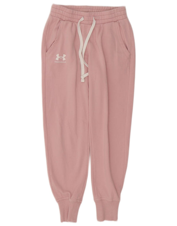 Pantaloni de trening pentru femei Under Armour Joggeri UK 4 XS Bumbac roz