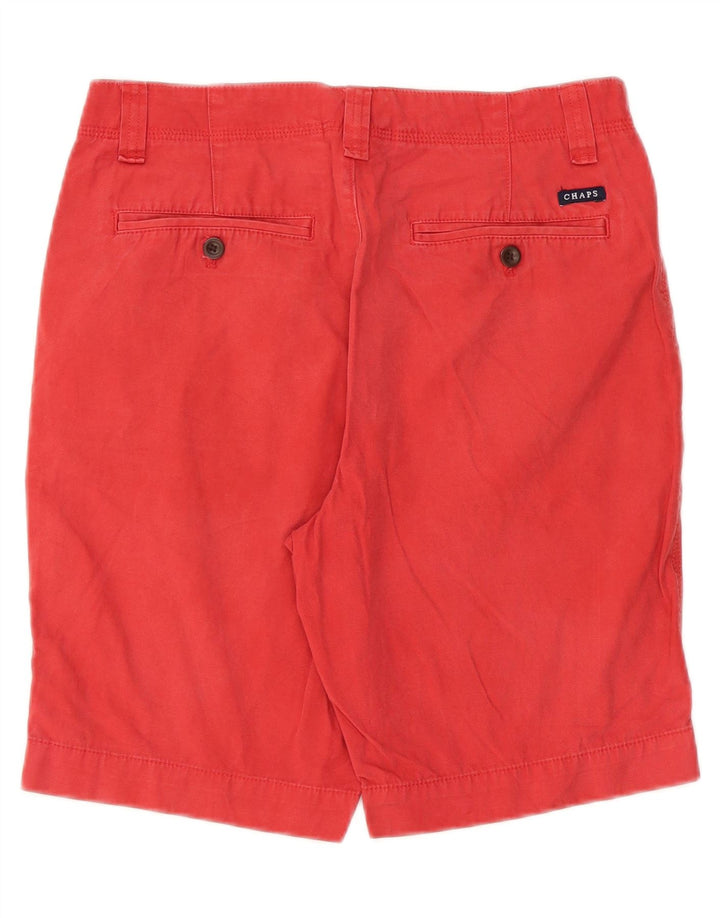 Pantaloni scurți chino pentru bărbați CHAPS W30, bumbac roșu mediu