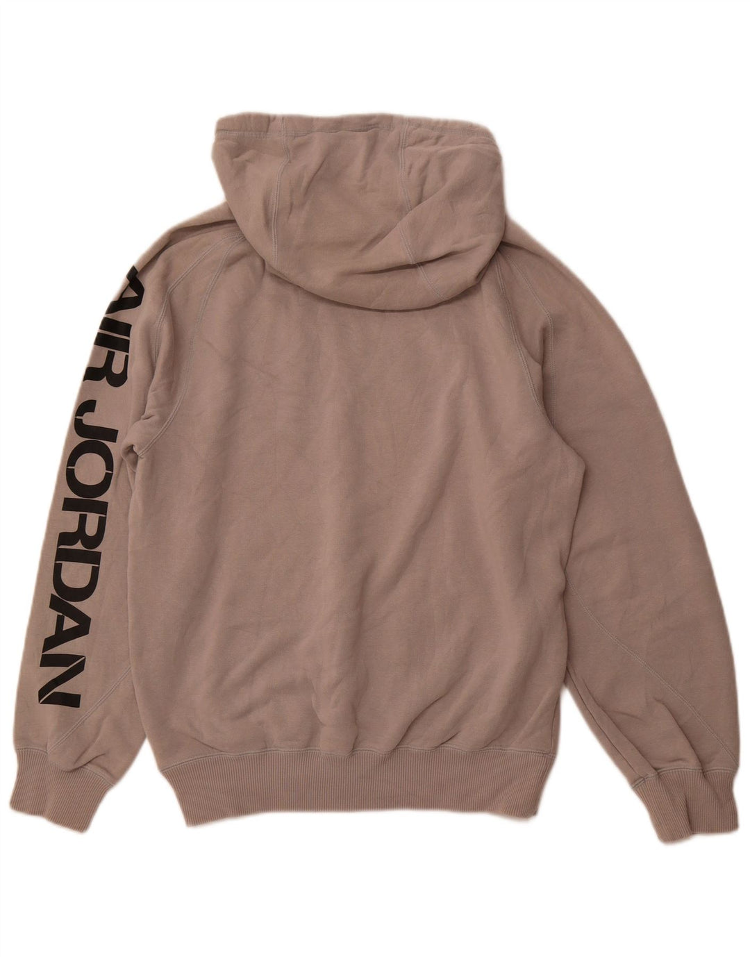 JORDAN Pulover cu glugă cu grafică pentru bărbați, bumbac, gri mic