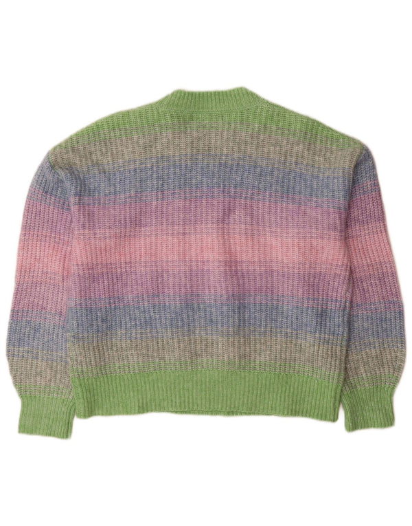 Marks & Spencer Womens Crew Neck Jumper Sweater UK 14 Medium Multicoloured