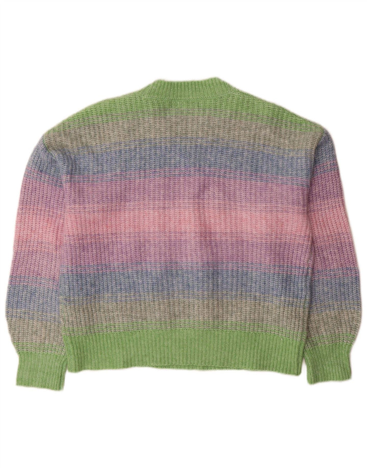Pulover pentru femei Marks & Spencer cu decolteu triplu UK 14 Medium Multicolor