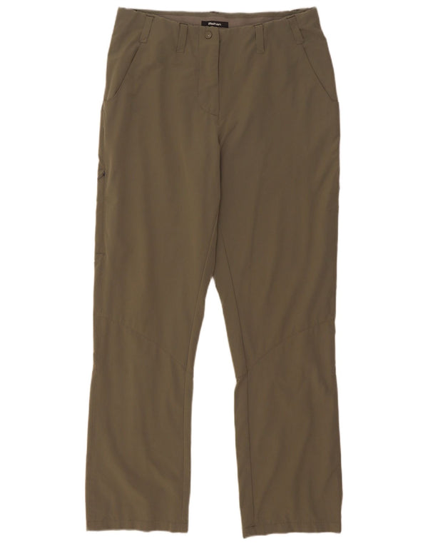 Pantaloni casual pentru drumeții Rohan pentru femei UK 10 Small W30 L29 Kaki Poliamidă