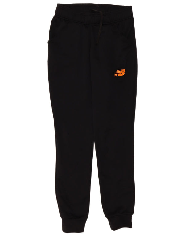 New Balance Womens Tracksuit Trousers Joggers UK 12 Medium Black Polyester