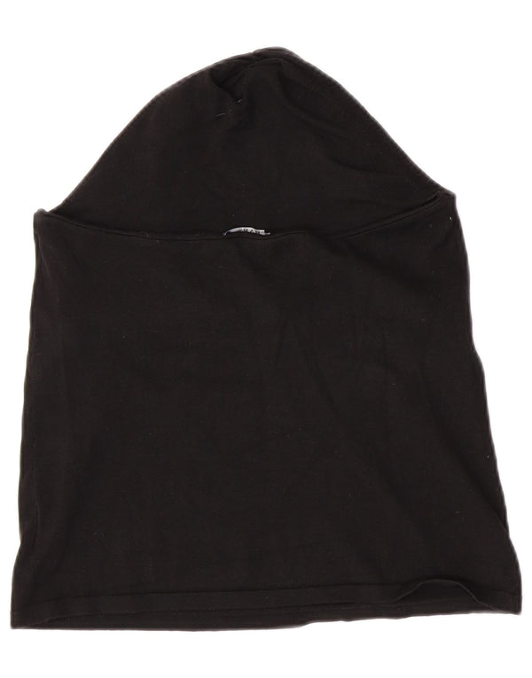 Top Crop Halter pentru damă Chaps UK 14 Large Black Silk