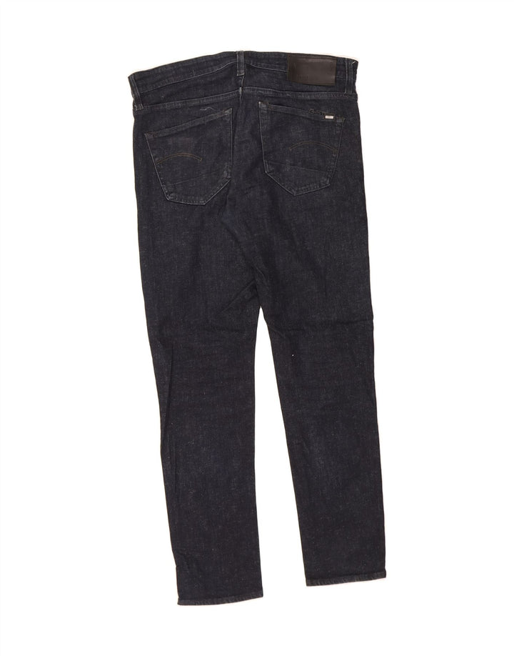 G-STAR Mens Slim Jeans W31 L32 Navy Blue Cotton Vintage G-Star and Second-Hand G-Star from Messina Hembry 