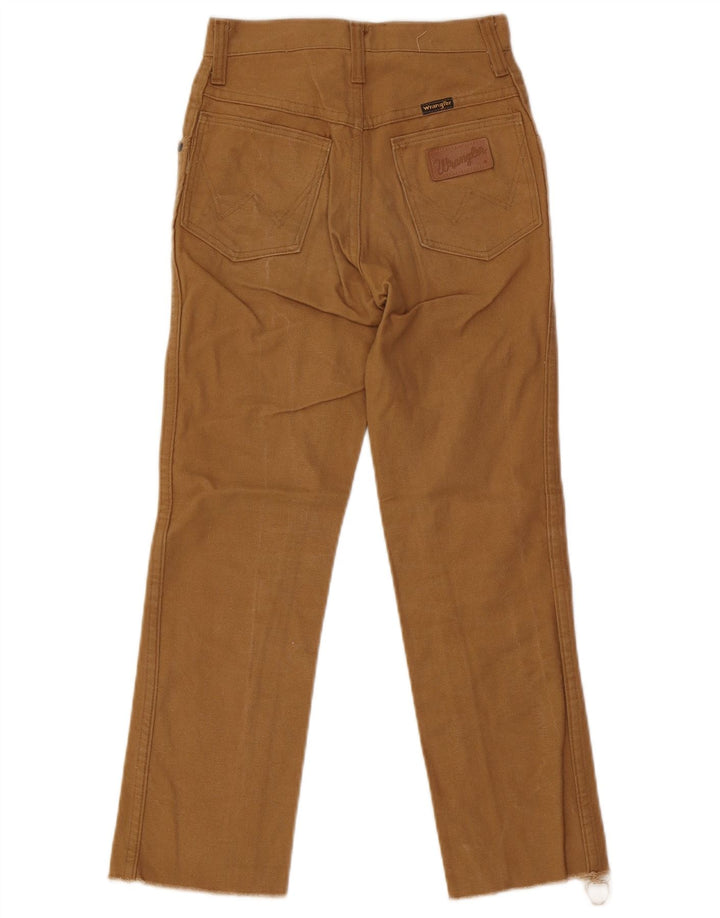 Pantaloni tăiați pentru femei Wrangler W26 L24 bumbac bej