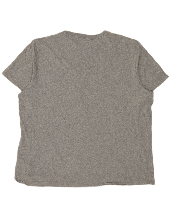 Tricou pentru bărbați NIKE Top 2XL, bumbac cu pete gri