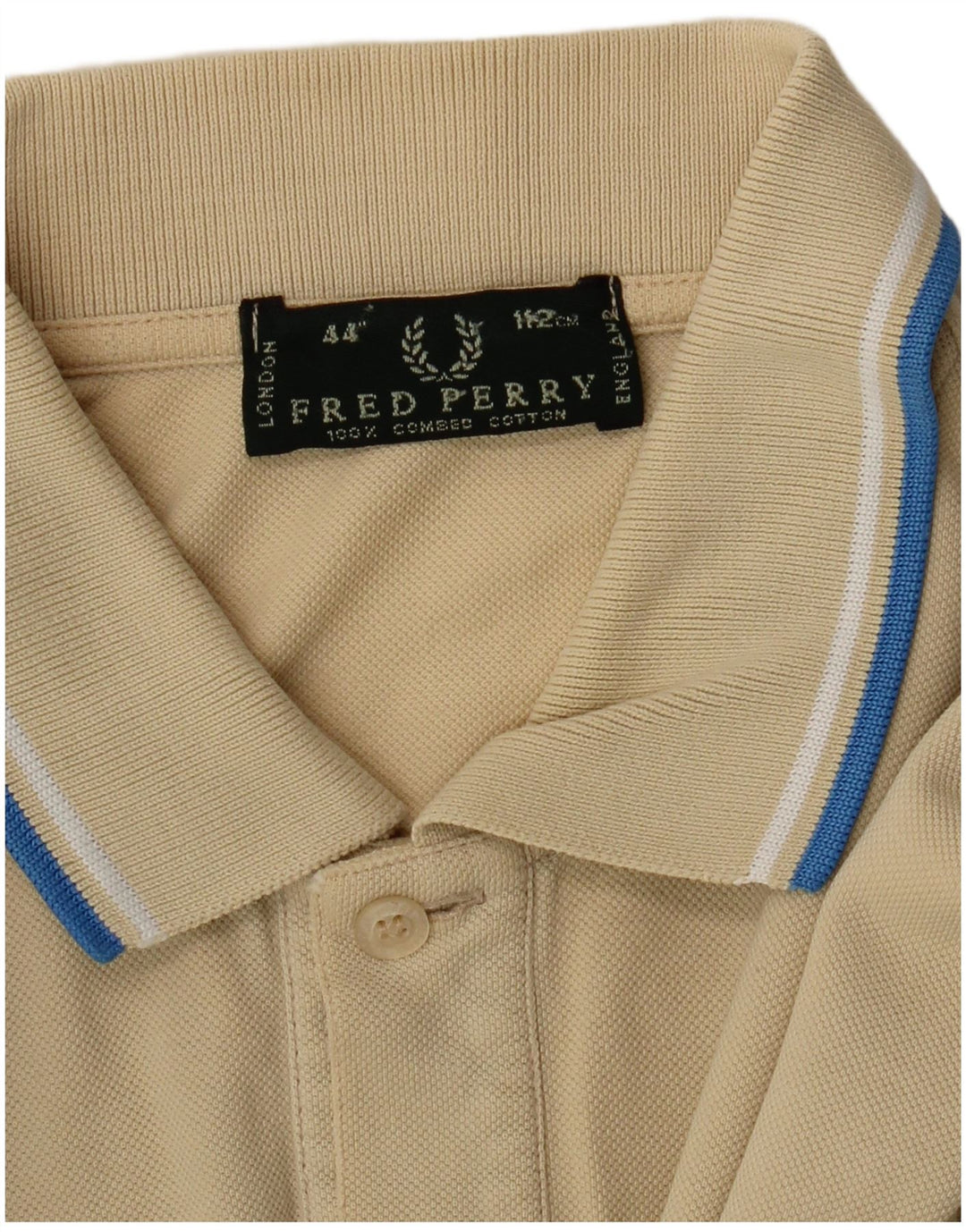 Cămașă polo Fred Perry pentru bărbați, bej mediu