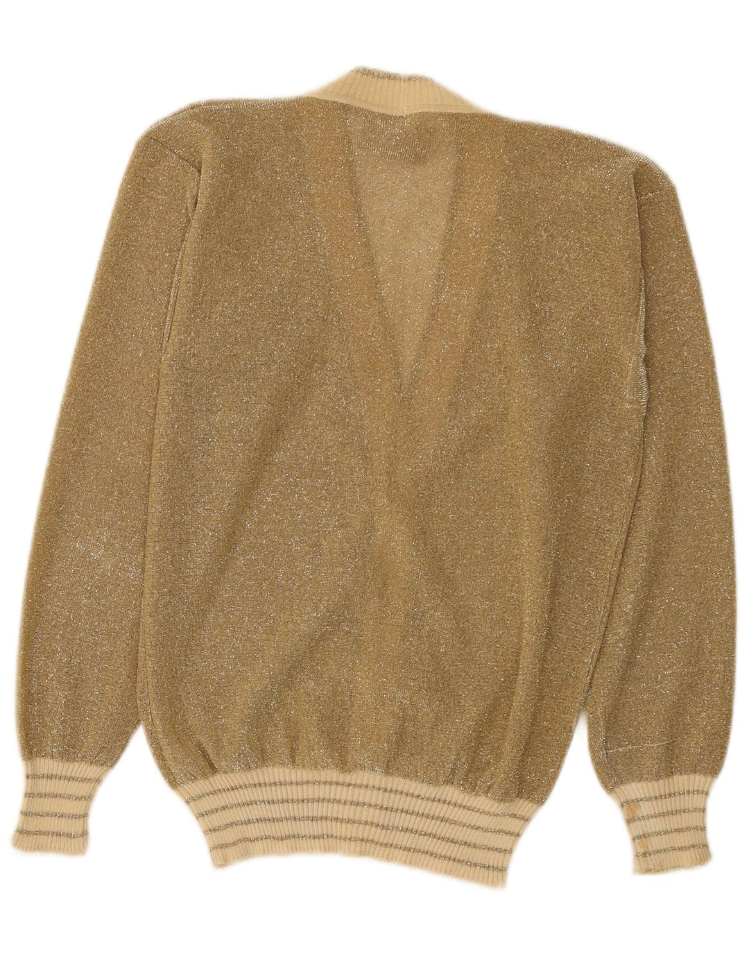 Pulover cardigan pentru femei La Perla UK 12 Medium Gold Flecked