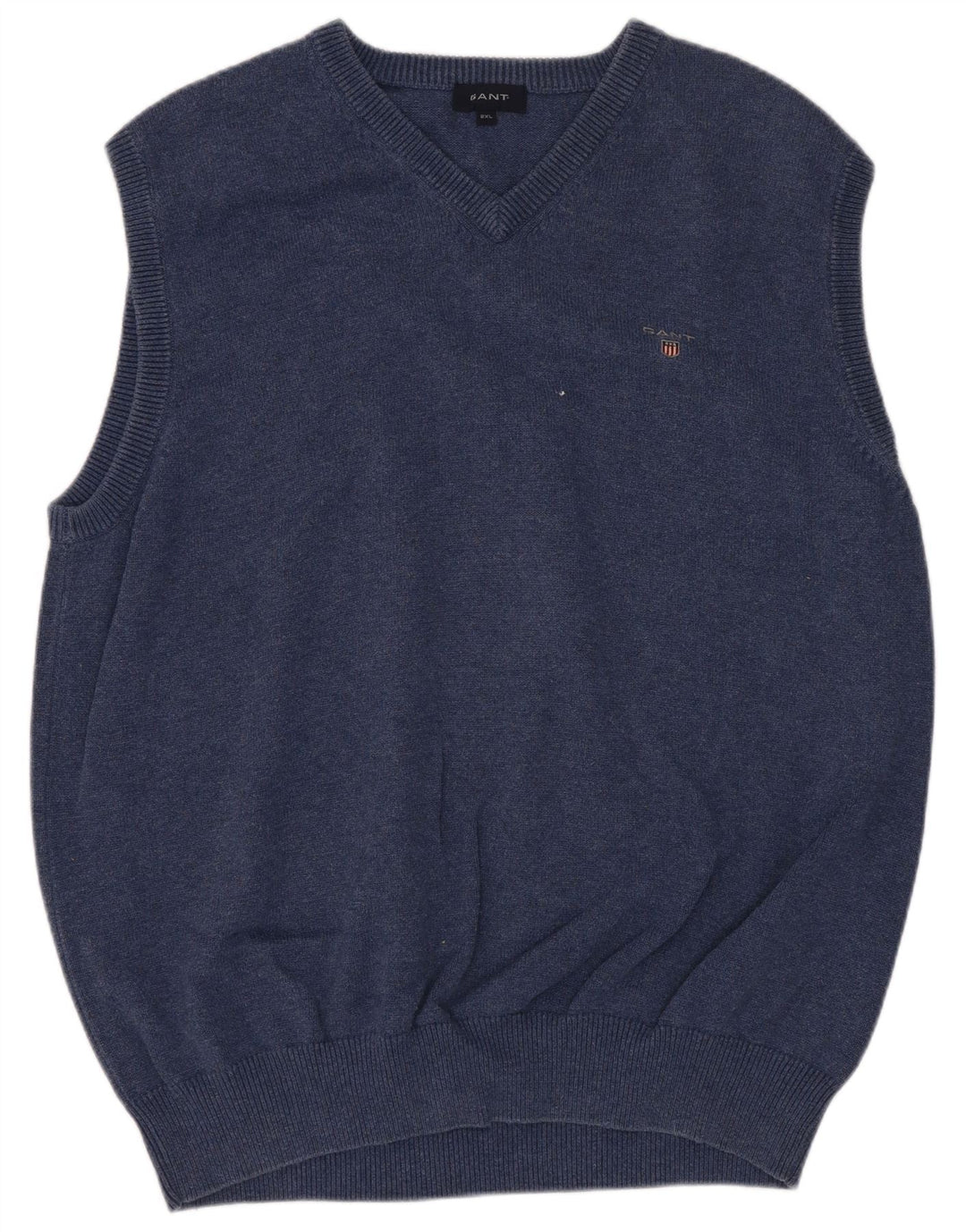 Gant Mens Vest Tank Top 2XL Bleumarin Bumbac