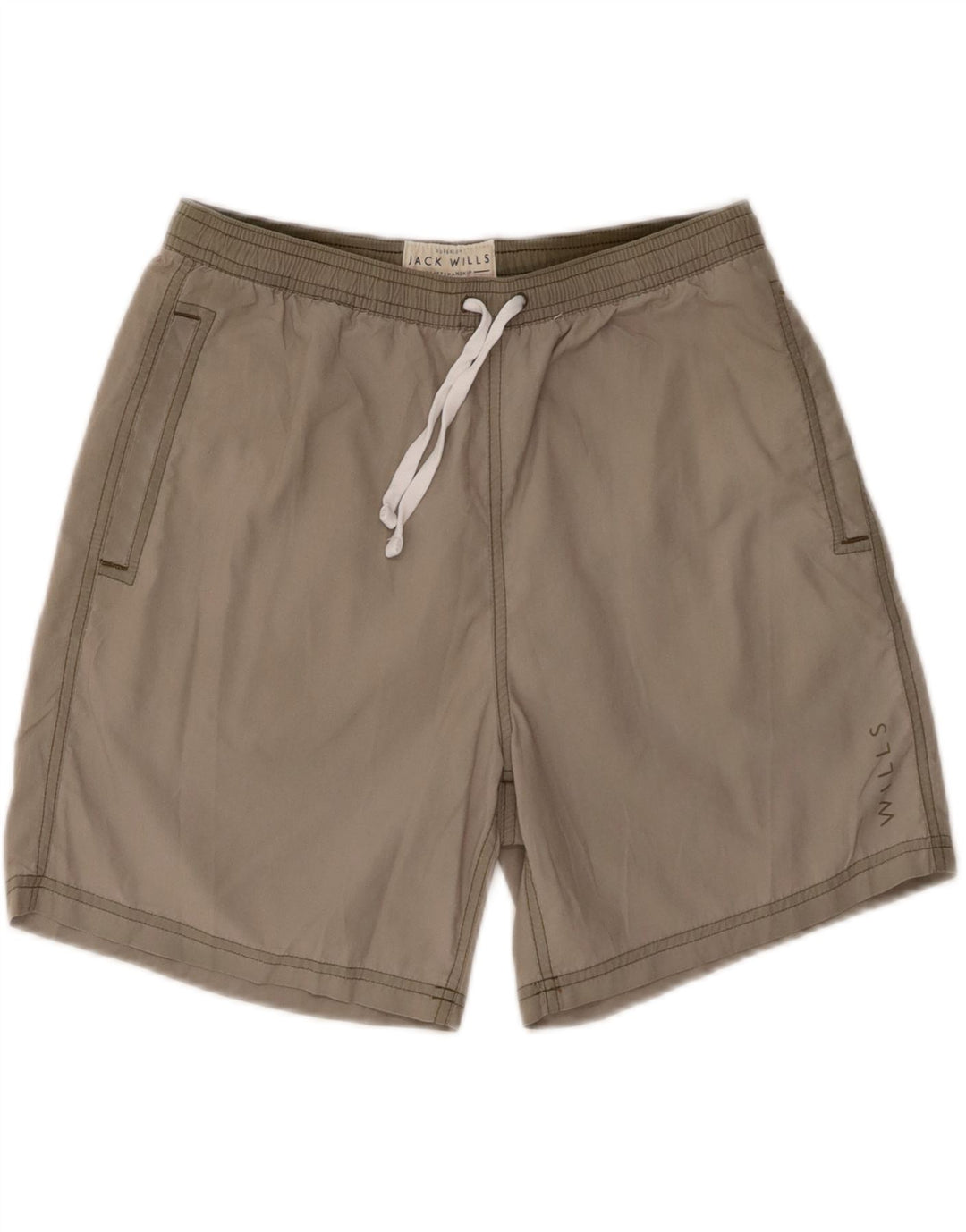 Pantaloni scurți de înot Jack Wills pentru bărbați XS Kaki Poliamidă