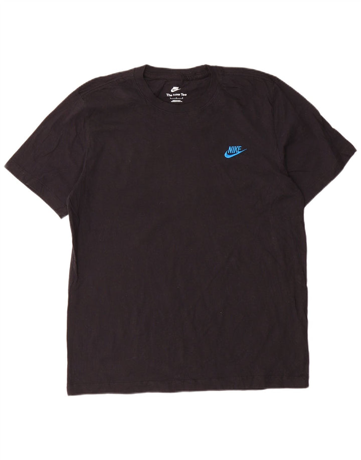Tricou pentru bărbați Nike Top mare, negru, bumbac