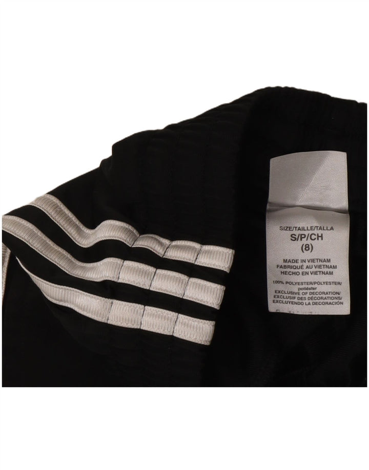 Adidas Băieți Pantaloni Trening Pantaloni Joggeri 7-8 Ani Mici Poliester Negru