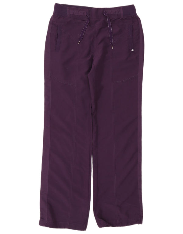 Pantaloni de trening Champion pentru femei UK 16 Poliester violet mare