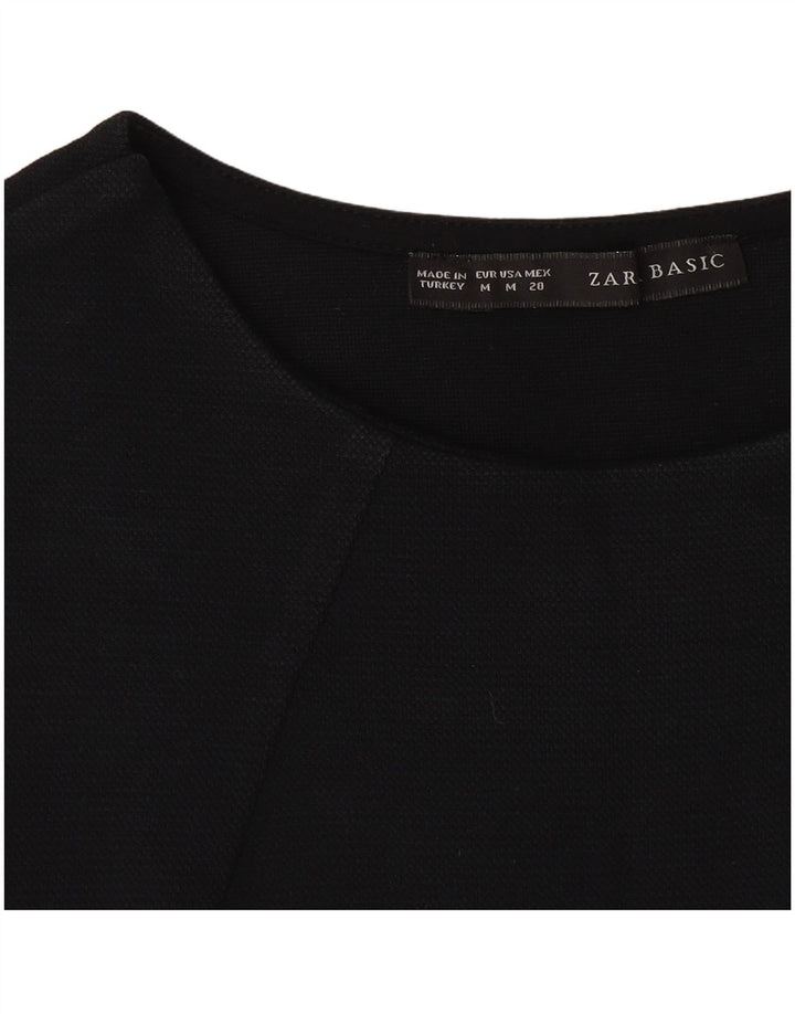 Bluză pentru femei ZARA UK 12 Medium Bleumarin